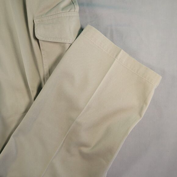 Vintage Columbia Chino Style Men's Pants Flat Front Cargo Pockets 38X32 - Picture 3 of 12